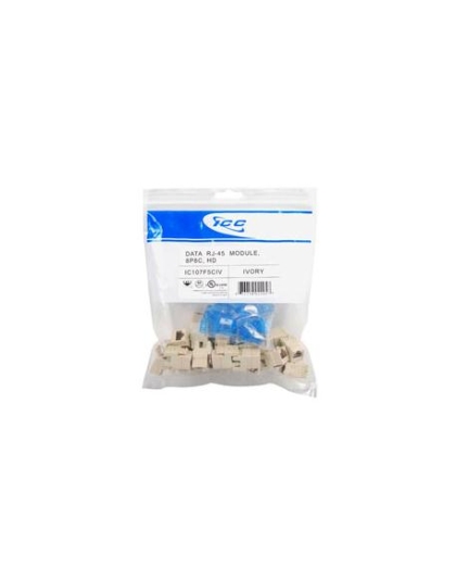 MODULE, CAT 5e, HD, 25 PK, IVORY