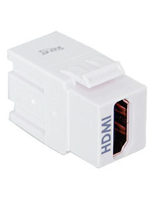 HDMI MODULAR CONNECTOR WHITE