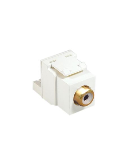 MODULE, RCA IDC, WHITE INSERT, WHITE