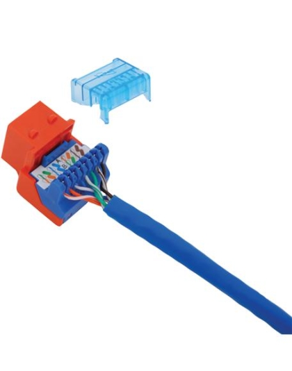 MODULE, CAT 5e, EZ, ORANGE
