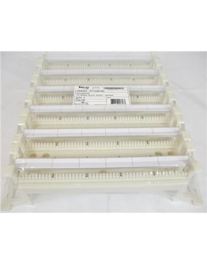 110 WIRING BLOCK W/ FT, 300-PAIR, CAT 5e