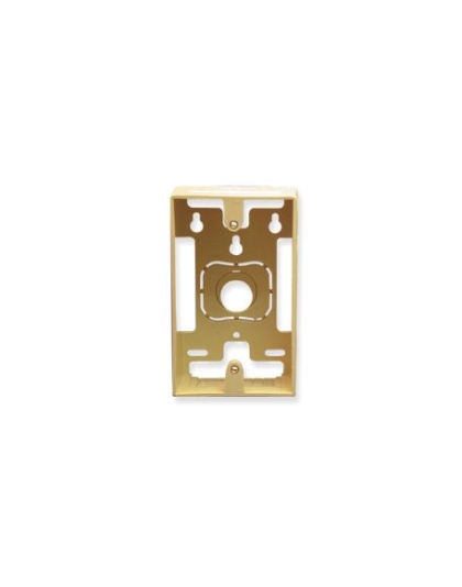 MOUNTING BOX, 1-GANG, IVORY