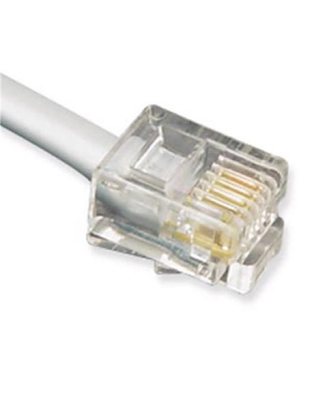 25' Line Cord 6P4C 28 Gauge