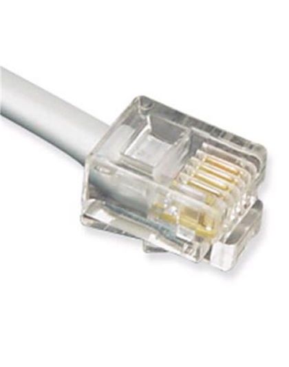 25' Line Cord 6P4C 28 Gauge