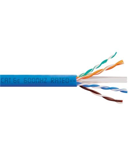 CAT6e CMP PLENUM CABLE BLUE