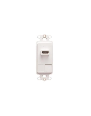 INSERT, DECOREX, 2-PORT, HDMI, WHITE
