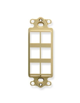 INSERT, DECOREX, HD, 6-PORT, IVORY