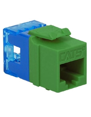 MODULE, CAT 5e, HD, GREEN