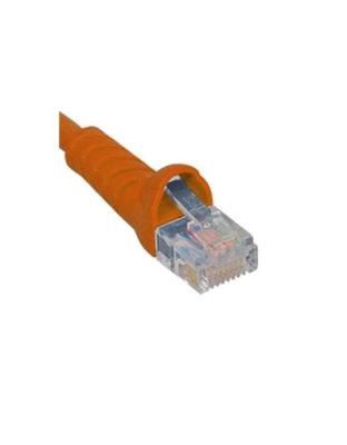 PATCH CORD, CAT 5e, MOLDED BOOT, 25' OR