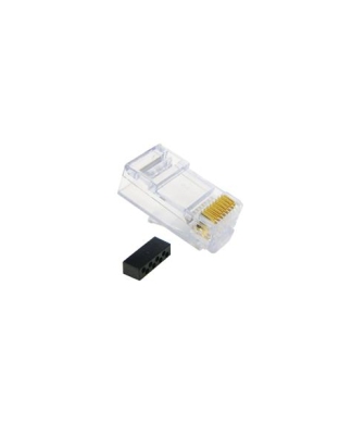 PLUG, CAT 6, SOLID/STRANDED,100PK