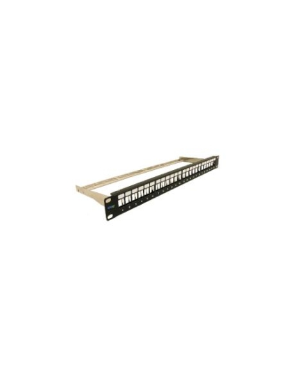 PATCH PANEL,BLANK,CAT 6A FTP,24PORT,1RMS