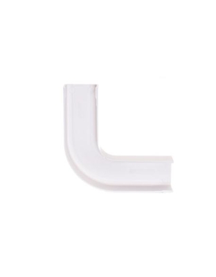 FLAT ELBOW, 1 1/4in, WHITE, 10PK