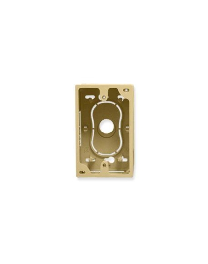 JUNCTION BOX, 1-GANG, IVORY