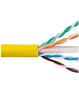 CAT6e CMP PLENUM CABLE YELLOW