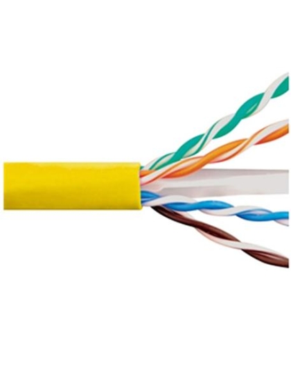 CAT6e CMP PLENUM CABLE YELLOW