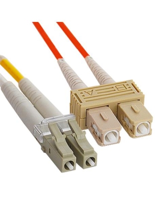 JUMPER, LC-SC, DUPLEX, MM,62.5/125