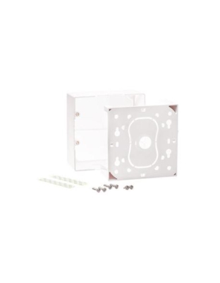 JUNCTION BOX, 2-GANG, WHITE