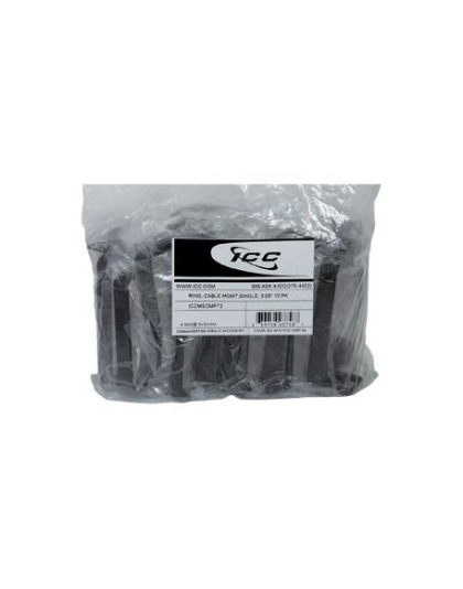 10 PK of 3.00 RING, CABLE MGMT