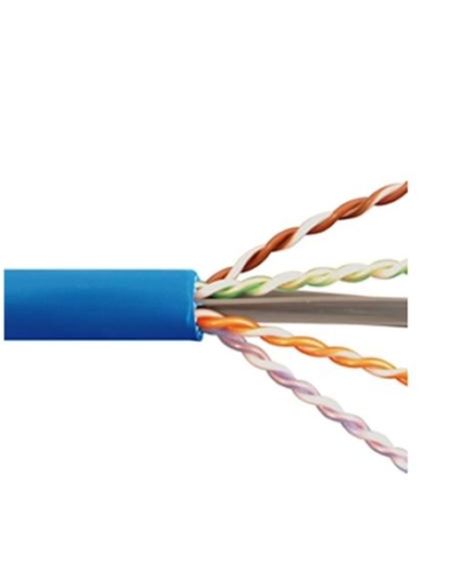 CAT6A 650MHZ UTP CABLE, CMP, BLUE