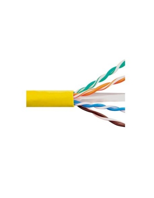 CAT6e CMR PVC CABLE YELLOW