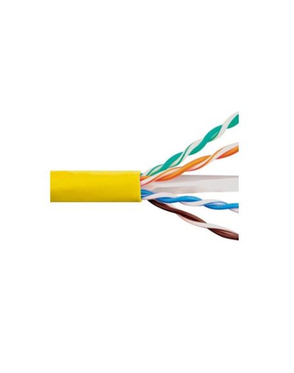 CAT6e CMR PVC CABLE YELLOW