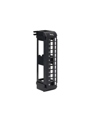 PATCH PANEL, BLANK, VERTICAL, HD,12-PORT