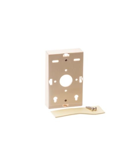 MOUNTING BOX, LOW-PROFILE, 1-GANG, IVORY
