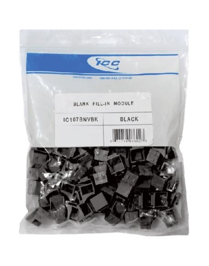 HD MODULE, BLANK 100 PK, BK