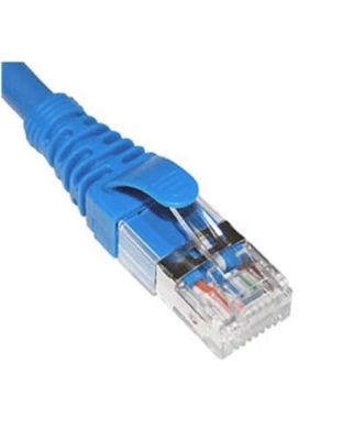 PATCH CORD, CAT6A, FTP, 15 FT, BLUE