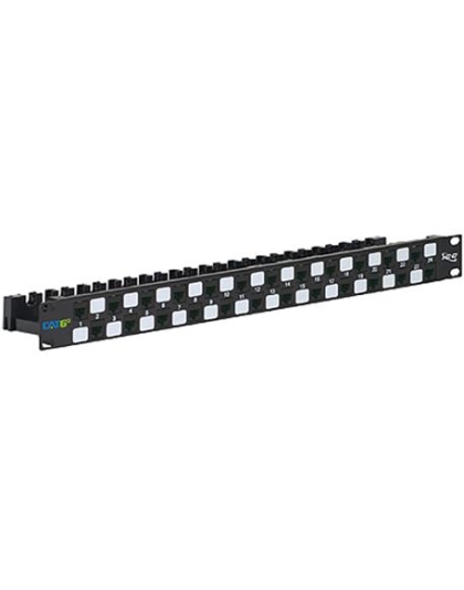 PATCH PANEL,CAT 6A, 24-P,1RMS