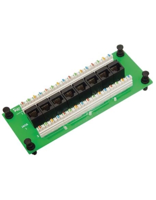 COMPACT MODULE, CAT 6 DATA, 8-PORT