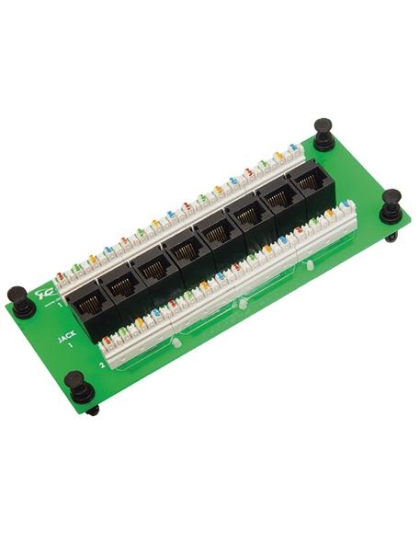 COMPACT MODULE, CAT 6 DATA, 8-PORT