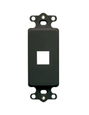 INSERT, DECOREX, 1-PORT, BK