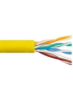 CAT5e CMR PVC CABLE YELLOW