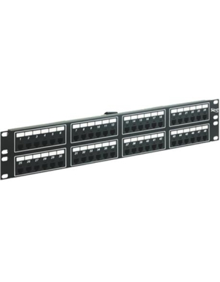 PATCH PANEL,F-TELCO,8P2C,48-PORT,2RM