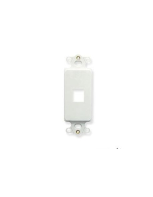 INSERT, DECOREX, 1-PORT, WH