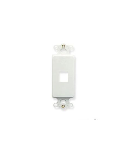 INSERT, DECOREX, 1-PORT, WH