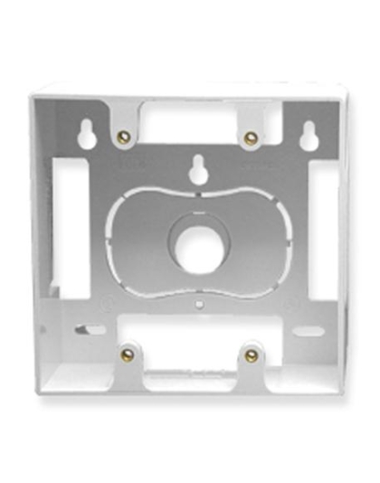 MOUNTING BOX, 2-GANG, WHITE