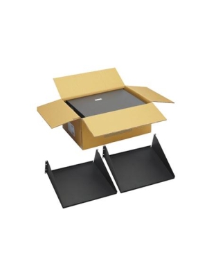 RACK SHELF, 15in DEEP, 3 RMS, 2 PK