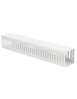 WALL DUCT, SOLID, 2"X2", 120' BOX, WHITE