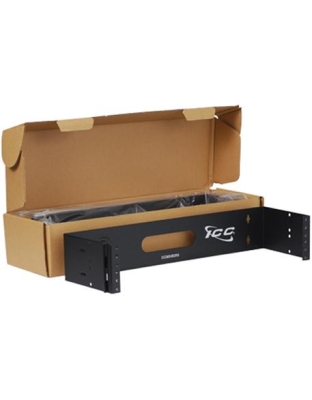BRACKET, WALL MOUNT HINGED, 2U, 2 PACK