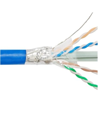 CAT6A PLENUM SHIELDED CABLE 650 MHZ