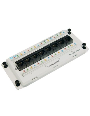 DELUXE SERIES, CAT 6 DATA, 8-PORT
