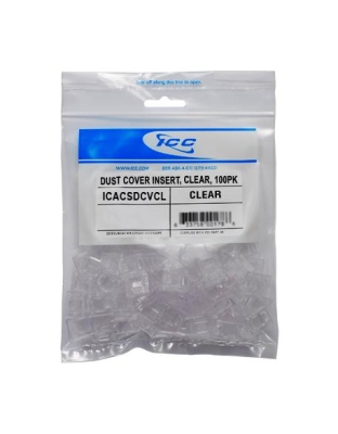 DUST COVER INSERT, CLEAR, 100PK