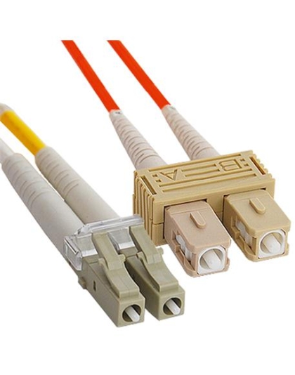 JUMPER, LC-SC, DUPLEX, MM,62.5/125