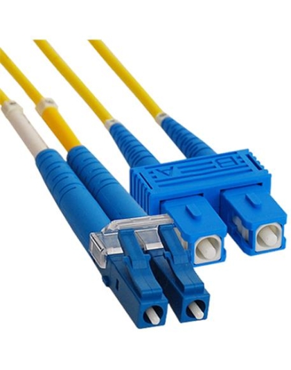 JUMPER, LC-SC, DUPLEX, SM, 3M