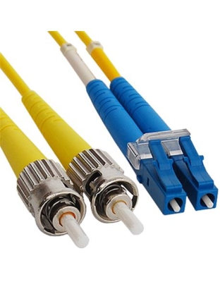 JUMPER, LC-ST, DUPLEX, SM, 3M