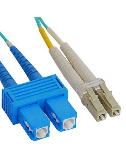 JUMPER, LC-SC,DUPLEX,50/125