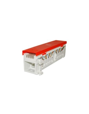 66 WIRING BLOCK, 12-JACKS, 8P8C