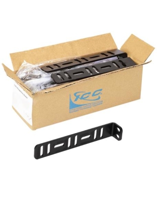 PANEL, CABLE MGMT, L BRACKET, BK 25 PK